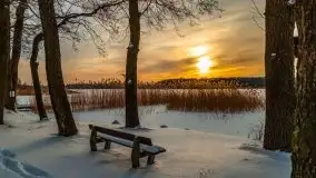 Zachód słońca Pierkunowo i okolice, luty 2021 - zdjęcie 41