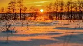 Zachód słońca Pierkunowo i okolice, luty 2021 - zdjęcie 90