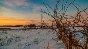 Zachód słońca Pierkunowo i okolice, luty 2021 - zdjęcie 66