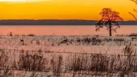 Zachód słońca Pierkunowo i okolice, luty 2021 - zdjęcie 71