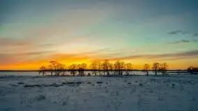 Zachód słońca Pierkunowo i okolice, luty 2021 - zdjęcie 75
