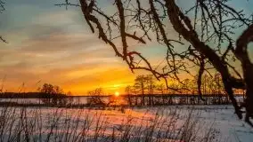 Zachód słońca Pierkunowo i okolice, luty 2021 - zdjęcie 76