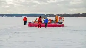 Fotorelacja z rzeźbienia w lodzie w Giżycku - zdjęcie 16