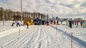 Fotorelacja z rzeźbienia w lodzie w Giżycku - zdjęcie 30