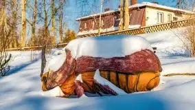 Stare Juchy w zimowej aurze, luty 2021 r. - zdjęcie 55