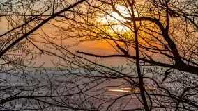 Zachód słońca nad jeziorem Niegocin, luty 2021 - zdjęcie 7