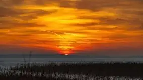 Zachód słońca nad jeziorem Niegocin, luty 2021 - zdjęcie 60