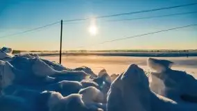 Zimowa sceneria okolic Kętrzyna, luty 2021 - zdjęcie 12