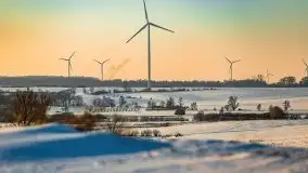 Zimowa sceneria okolic Kętrzyna, luty 2021 - zdjęcie 21