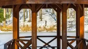 Las miejski w Giżycku, zimowa odsłona, luty 2021 r. - zdjęcie 20