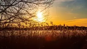 Marcowy zachód słońca nad jeziorem Kisajno - zdjęcie 19