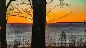 Efekt halo - zachód słońca nad jeziorem Dargin - zdjęcie 59