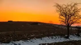 Po-zachód słońca przy wsi Upałty - zdjęcie 17