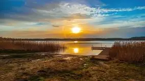 Wiosenny wschód słońca nad jeziorem Pozezdrze - zdjęcie 22