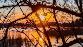 Zachód słońca nad jeziorem Wojnowo - zdjęcie 13