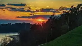 Zachód słońca nad jeziorem Wojnowo - zdjęcie 36