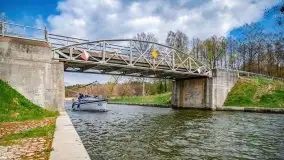 Mazurskie kanały gotowe do przeprawy, kwiecień 2021 - zdjęcie 3