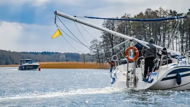 Mazurskie kanały gotowe do przeprawy, kwiecień 2021 - zdjęcie 10
