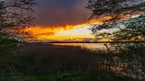 Zachód słońca nad jeziorem Święcajty, maj 2021 - zdjęcie 22