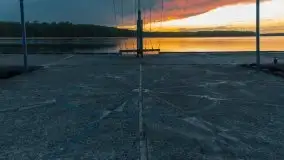 Zachód słońca nad jeziorem Kisajno - zdjęcie 9