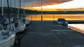 Zachód słońca nad jeziorem Kisajno - zdjęcie 17