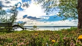 Zachód słońca nad jeziorem Jeziorowskie - zdjęcie 21