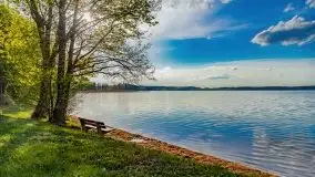 Zachód słońca nad jeziorem Jeziorowskie - zdjęcie 4