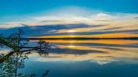 Zachód słońca nad jeziorem Jeziorowskie - zdjęcie 15