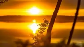 Zachód słońca nad jeziorem Jeziorowskie - zdjęcie 45