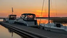 Zachód słońca w porcie Ognisty Ptak, maj 2021 - zdjęcie 9