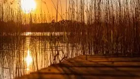 Zachód nad jeziorem Ryńskim, zatoka Mrówcza - zdjęcie 13