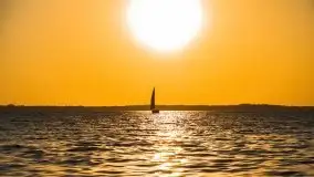 Zachód słońca nad jeziorem Dargin, Poganty - zdjęcie 6