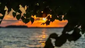 Zachód słońca nad jeziorem Dargin - zdjęcie 16