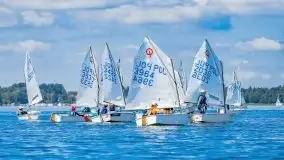 Regaty o Puchar Trzech Ryb w klasie Optimist - fotorelacja - zdjęcie 2