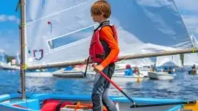 Regaty o Puchar Trzech Ryb w klasie Optimist - fotorelacja - zdjęcie 24