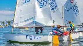 Regaty o Puchar Trzech Ryb w klasie Optimist - fotorelacja - zdjęcie 49