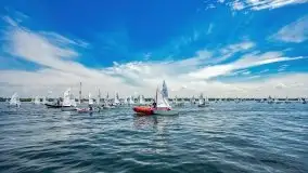 Regaty o Puchar Trzech Ryb w klasie Optimist - fotorelacja - zdjęcie 40