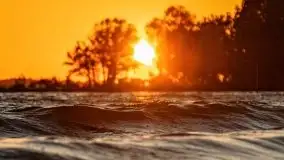 Zachód słońca nad jeziorem Niegocin - zdjęcie 7