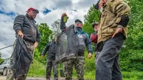 Majowe zawody wędkarskie nad kanałem mazurskim - zdjęcie 135