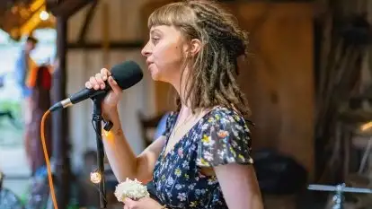 Koncert zespołu Madamme w Tle Dla Mew, czerwiec 2021