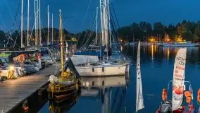 Stanica Wodna Stranda po zmierzchu, lipiec 2021 - zdjęcie 28