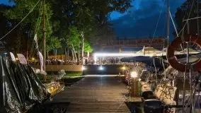 Stanica Wodna Stranda po zmierzchu, lipiec 2021 - zdjęcie 10