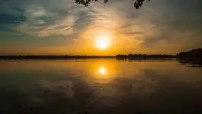 Zachód słońca nad jeziorem Mamry, czerwiec 2021 - zdjęcie 38