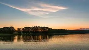 Wieczorny zachód podczas rejsu po ryńskim, czerwiec 2021 - zdjęcie 8