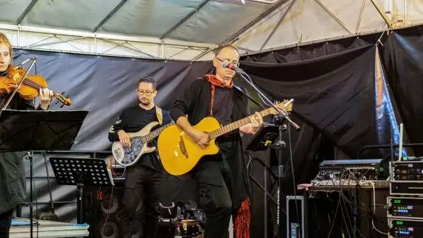 Orkiestra Samanta w porcie Sztynort, czerwiec 2021 r. - zdjęcie 7