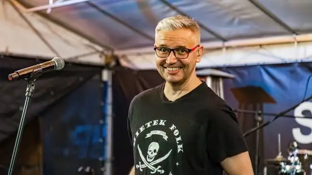 Mietek Folk zagrał w czerwcowy wieczór w porcie Sztynort - zdjęcie 11