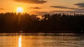 Zachód nad jeziorem Bełdany, koniec czerwca 2021 r. - zdjęcie 14