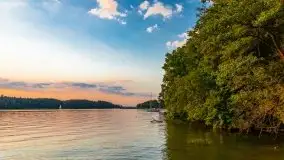 Zachód nad jeziorem Bełdany, koniec czerwca 2021 r. - zdjęcie 10