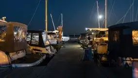 Wieczorne Giżycko, port Ekomarina - zdjęcie 5