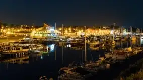 Wieczorne Giżycko, port Ekomarina - zdjęcie 9